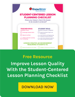 student-centered lesson planning checklist free download