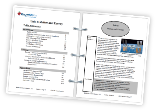 4th Grade STEM Curriculum Next Generation Science Standards