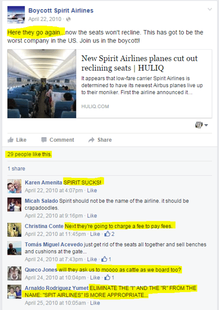 Boycott Spirit Airlines