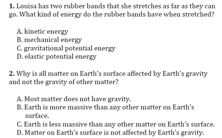 An excerpt from our 6th grade STEM curriculum.