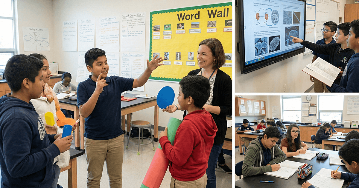 build scientific understanding with english learners