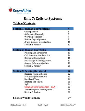 Cell Structure and Function